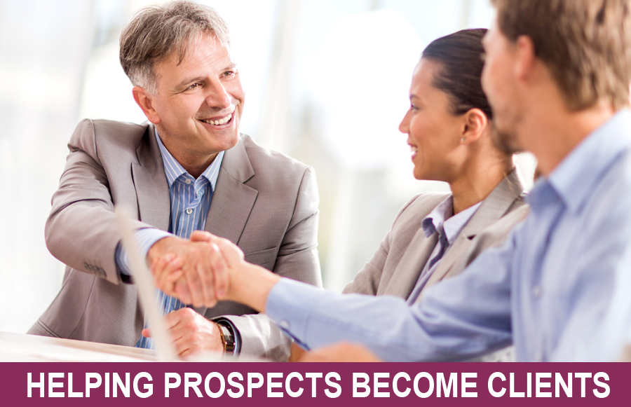 Helping Prospects Become Clients
