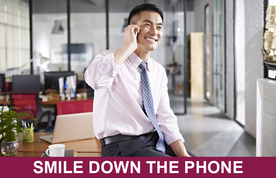 Smile Down The Phone